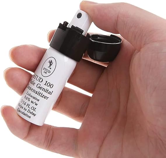 Stud 100 – Spray Retardante Profesional para Hombres.