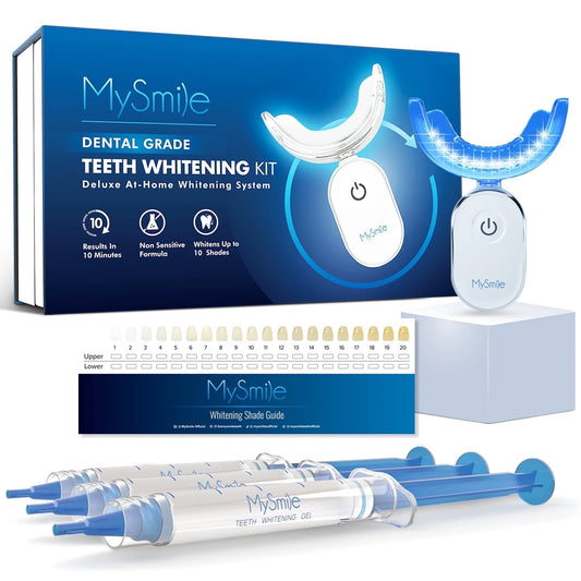 KIT DE BLANQUEAMIENTO DENTAL CON LUZ LED