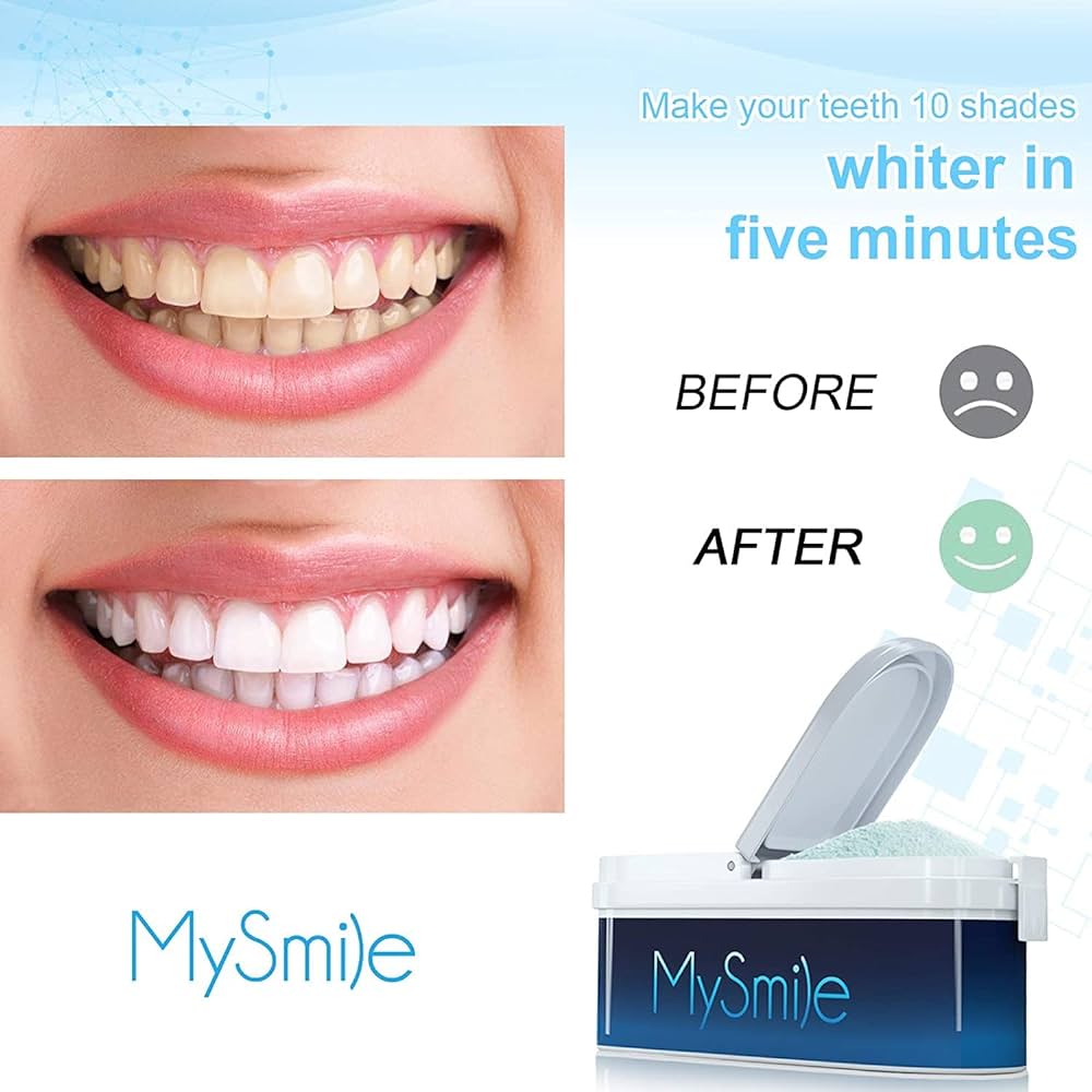 KIT DE BLANQUEAMIENTO DENTAL CON LUZ LED
