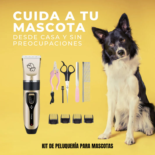 KIT DE PELUQUERIA PARA MASCOTAS HAPPY PET