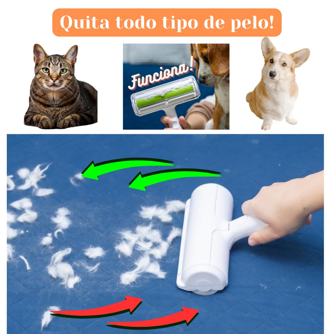 CEPILLO REMOVEDOR DE PELO DE MASCOTA