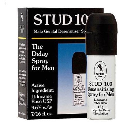 Stud 100 – Spray Retardante Profesional para Hombres.